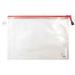 জিপার ব্যাগ A5 M&G Zipper Bag, Mesh Theme, ADM95138 . PVC Material(A5)