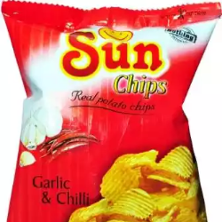 Sun Chips Garlic & Chilli । সান চিপস গারলিক এবং চিলি ফ্লেভার