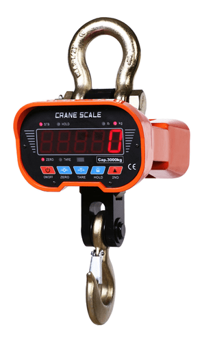Digital Weighing Crane Scale, 5000kg, Industrial use with Hook