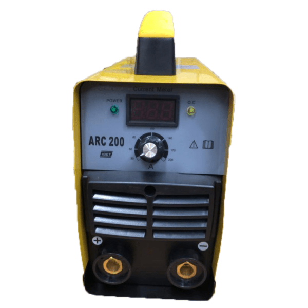 WINNER MMA-350S MOSFET Type Inverter Arc Welding Machine with Standard Accessories, Single Phase 220 Volts, 350A Colour -Yellow