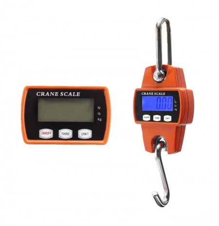 Digital Weighing Crane Scale, 300kg, Domestic use with Hook