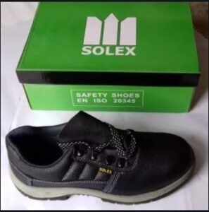 Solex Safety Shoe Leather Steel Toe Shoes