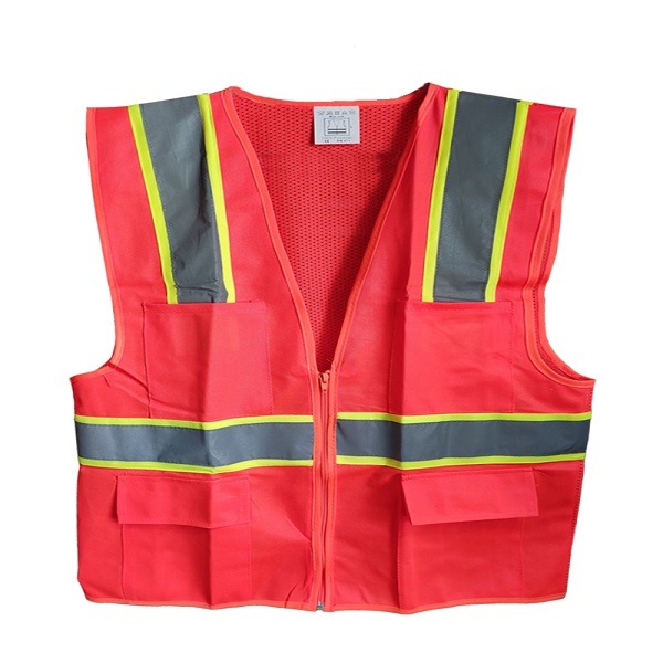 Comfort Safety Reflective Jacket Heavy with Pockets