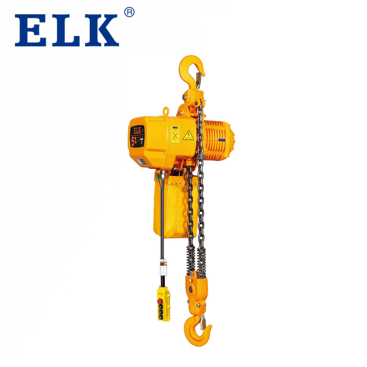 5Tonx10Meter Electric Chain Hoist With Motor Trolley 4Way