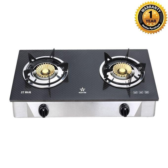 Double Burner Auto Gas Stove (Orchid)