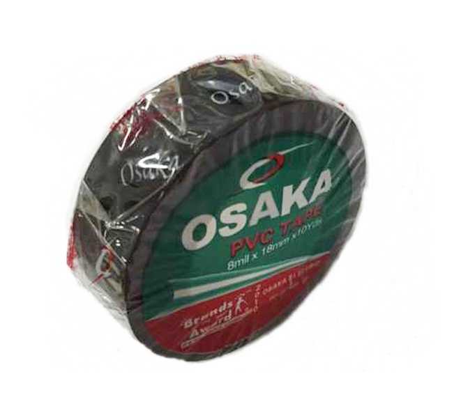 Osaka PVC Tape Black - 18mm