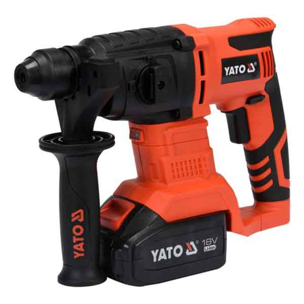 18V Sds Plus 3Ah Cordless Rotary Hammer Drilling Machine Tool Kit Yato Brand yt-82770