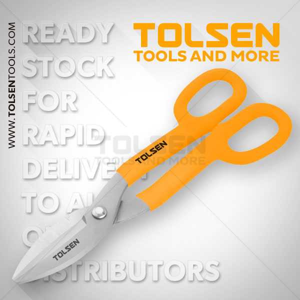 10 inch Tin Snips Tolsen Brand 30036