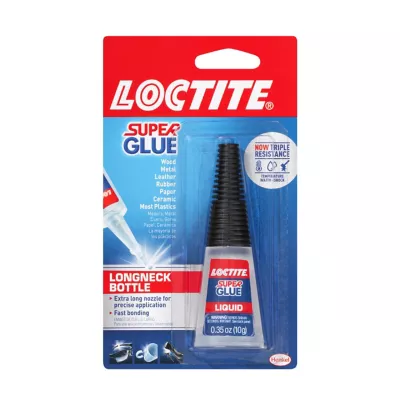 10g 5x Loctite Super Glue Extra Long Nozzle For precise Application use on Metal China Plastic Rubber Leather Wood