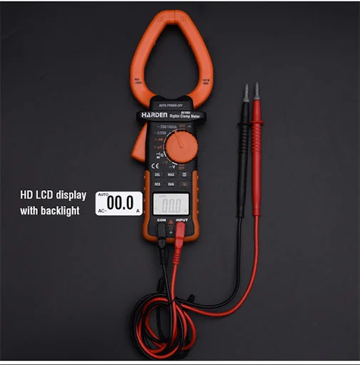 Digital Clamp Meter For Measuring The Current Harden Brand 661003
