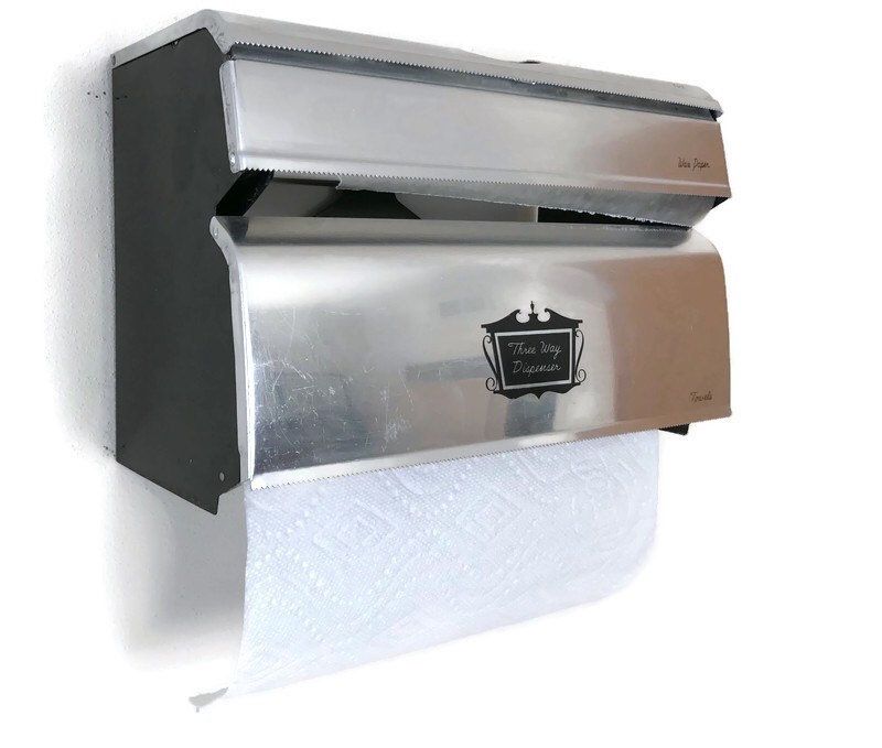 Stainless Steel Wall Mounting Kitchen Tissue & Paper Towel Holder Victory Brand