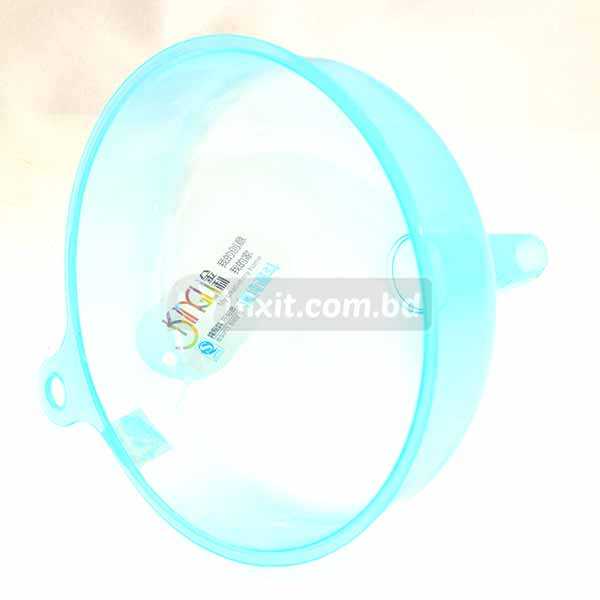 Blue Transparent Plastic Round Funnel KINGLI Brand