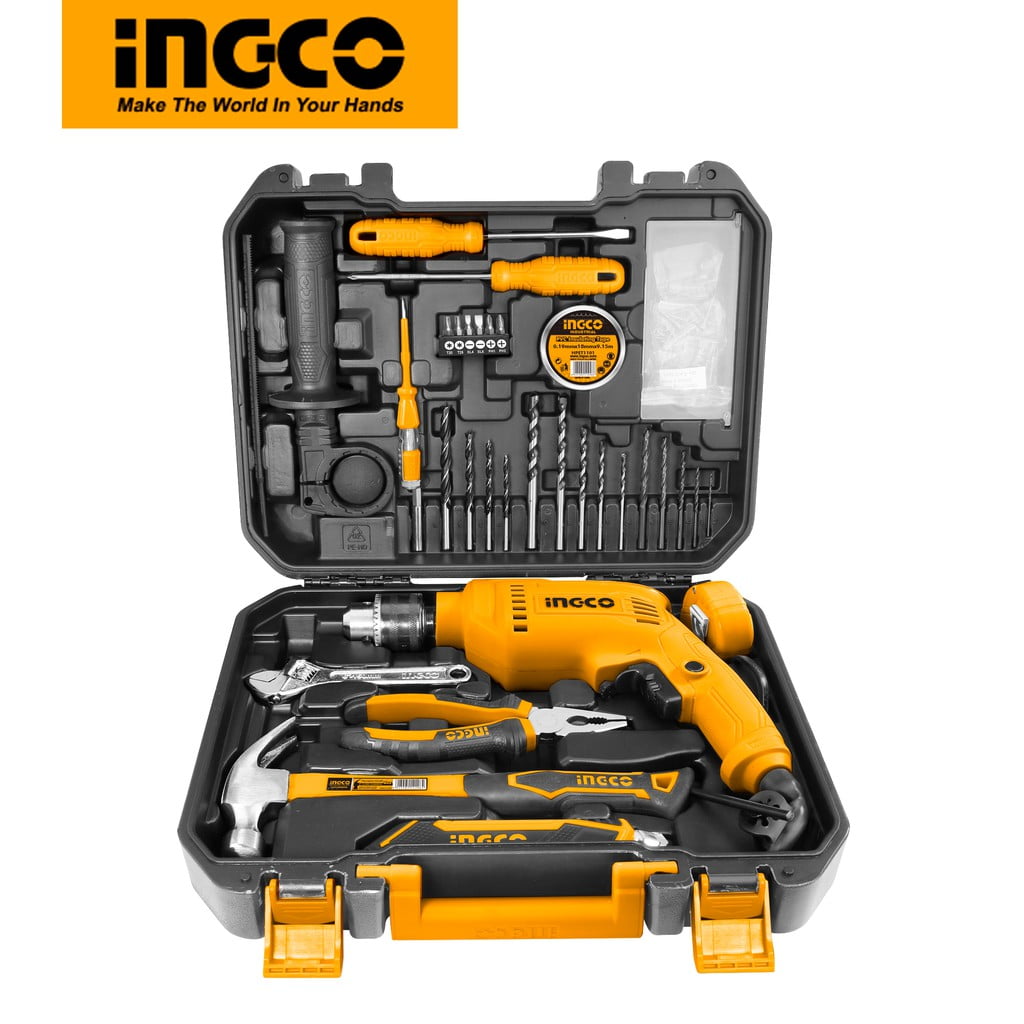 INGCO 111 Pcs 550w Drill Kit