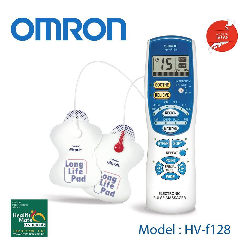 Omron Electronic Pulse Massager HV-F128 – TENS Messenger