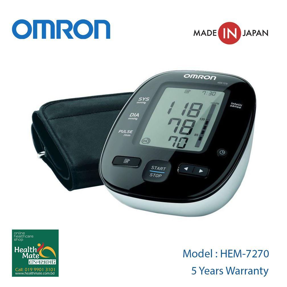 Automatic Blood Pressure Monitor HEM-7270 – Omron