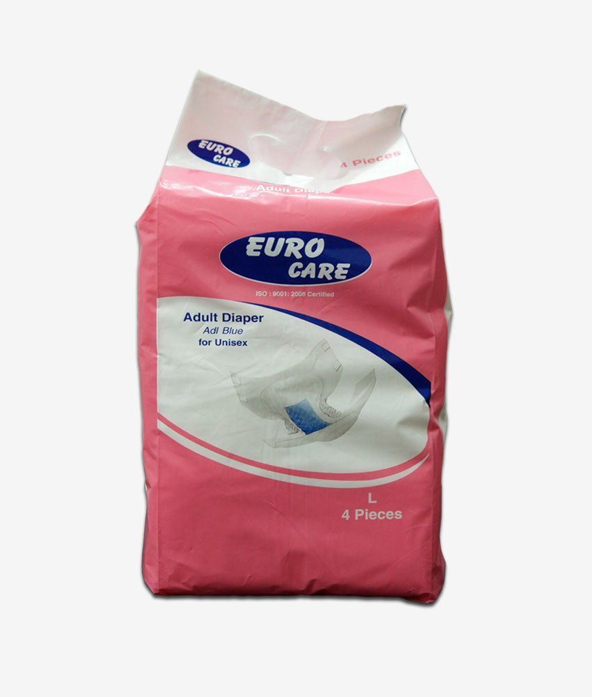 Euro Care | Adult Diaper Large-4pcs