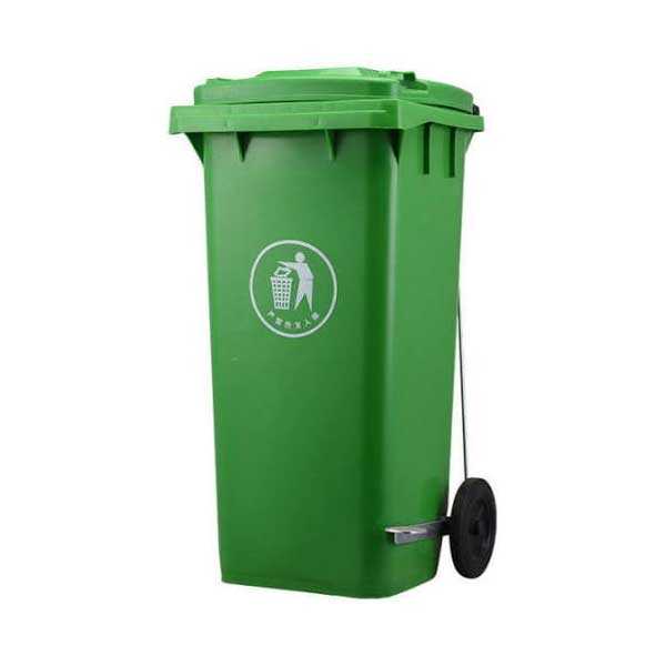 240 Liter Green Color Heavy Duty Industrial Dustbin for Household