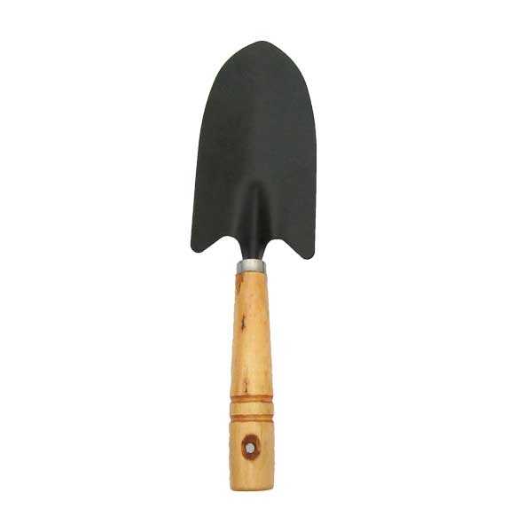 11 Inch Garden Shovel with Wooden Handle