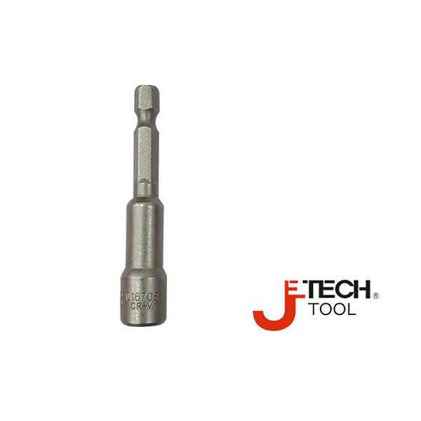 12X65mm Magnetic Nut Socket Bit JETECH Brand MNS-12