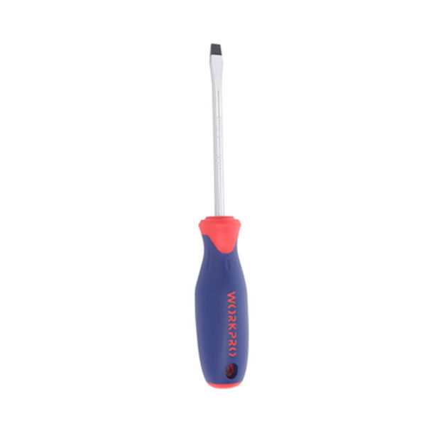 6×100MM Slotted Screwdriver Workpro Brand W021227