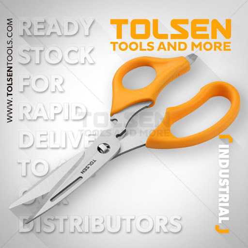 8-3-4 inch Stainless Steel Blade Multi Purpose Scissor Tolsen Brand 30049