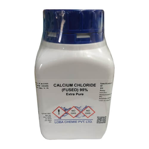 Calcium Chloride (Fused) 500 gm Loba India