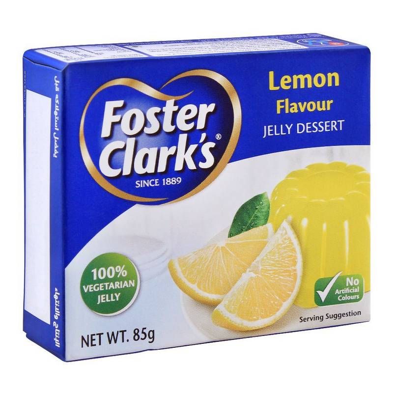 ফস্টার ক্লার্কস ফ্লেভার লেমন জেলি (Foster Clarks flavour lemon jelly)