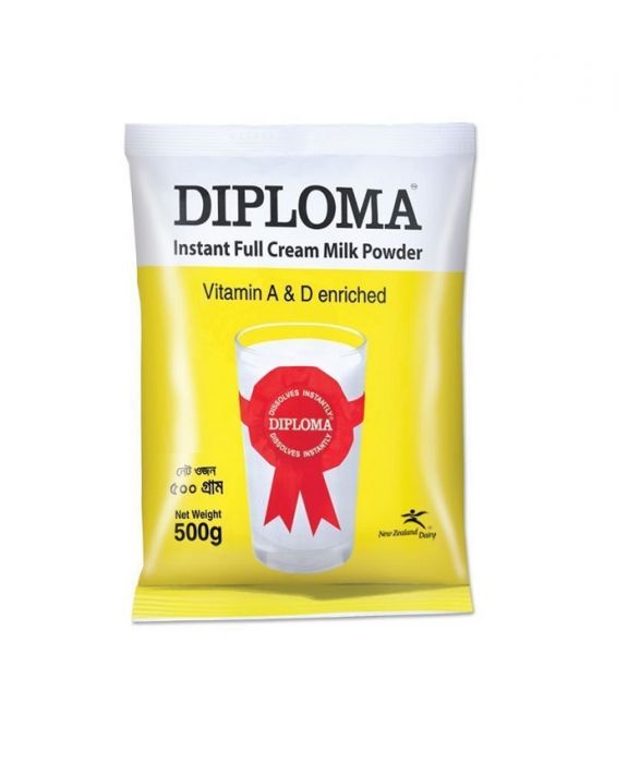 ডিপ্লোমা ইন্স্ট্যান্ট ফুল ক্রীম গুড়া দুধ (Diploma Instant Full Cream Milk Powder)