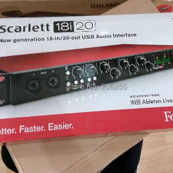 Focusrite Scarlett 18i8 Rednet X2P MP8R Ethernet 3rd gen usb audio interface pro tools