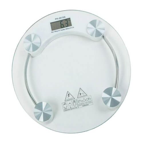 Clear Glass Personal Scale – Bathroom Scale PH-2015A