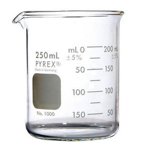 Pyrex 250 mL Glass Beaker
