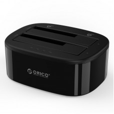 Orico 6228US3-C 2.5 - 3.5 inch Dual Bay USB3.0 1 to 1 Clone Hard Drive Dock