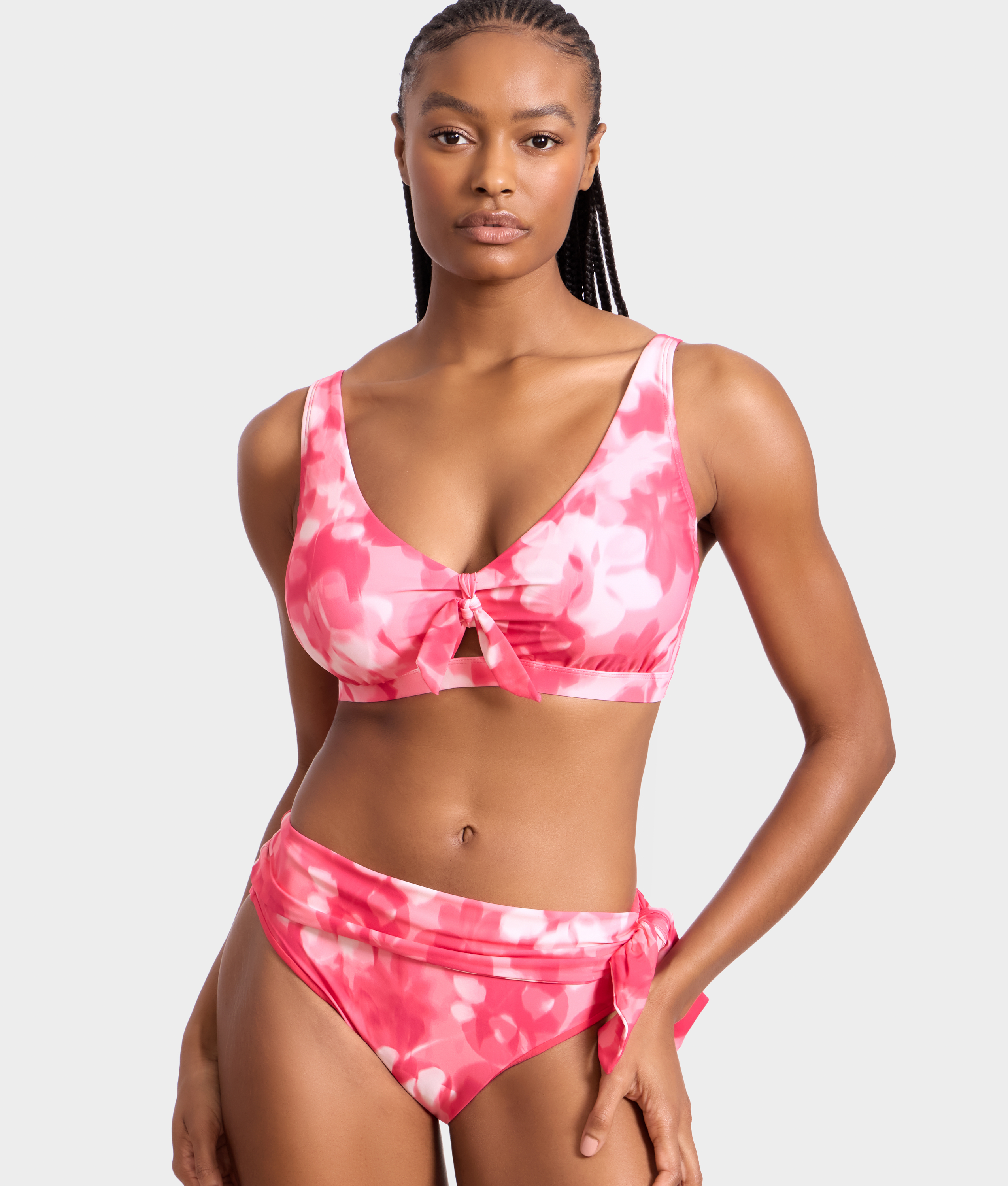 Sash Fold-Over Bikini Bottom