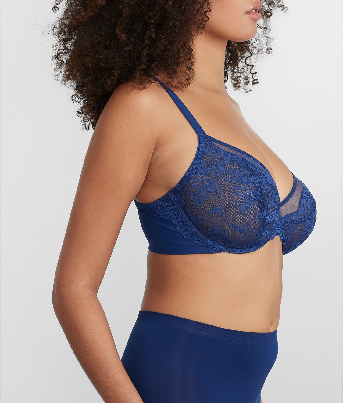 Everyday Essential Lace Unlined Demi Bra thumbnail 3