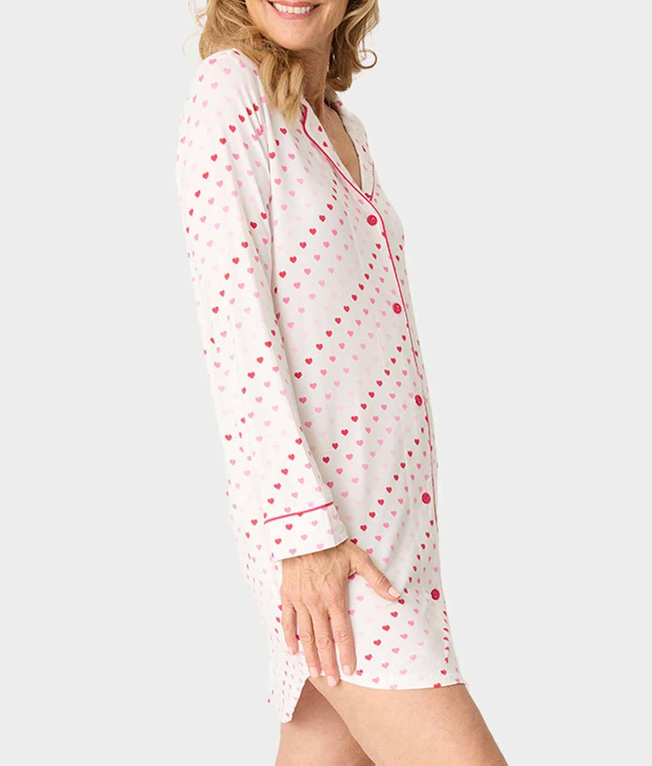 Day Dreams Modal Knit Sleep Shirt thumbnail 3