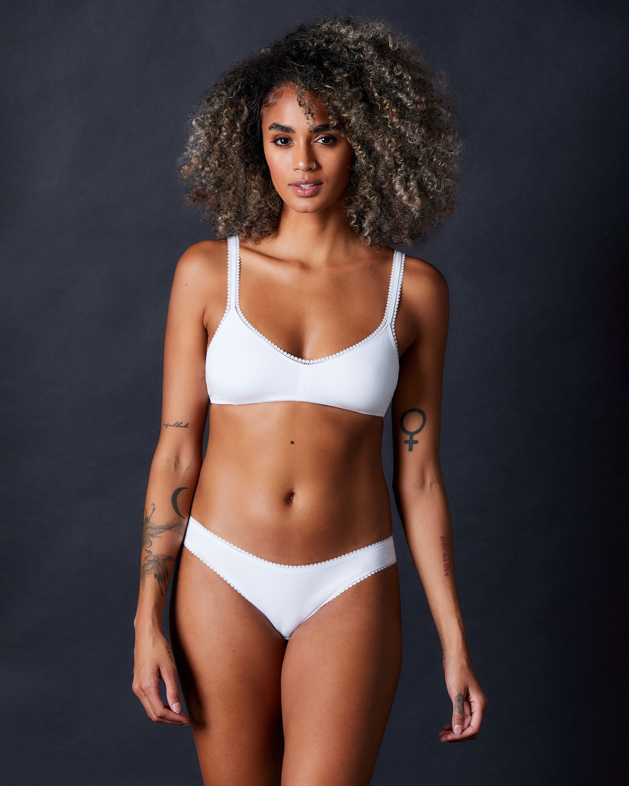 Cabana Cotton Bralette thumbnail 2
