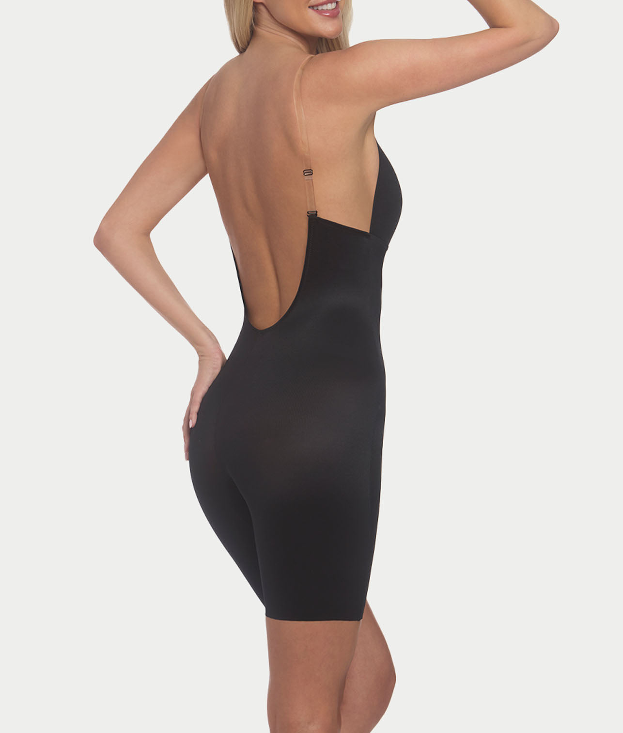 Firm Control Unity Low Back Mid-Thigh Shaping Bodysuit thumbnail 3