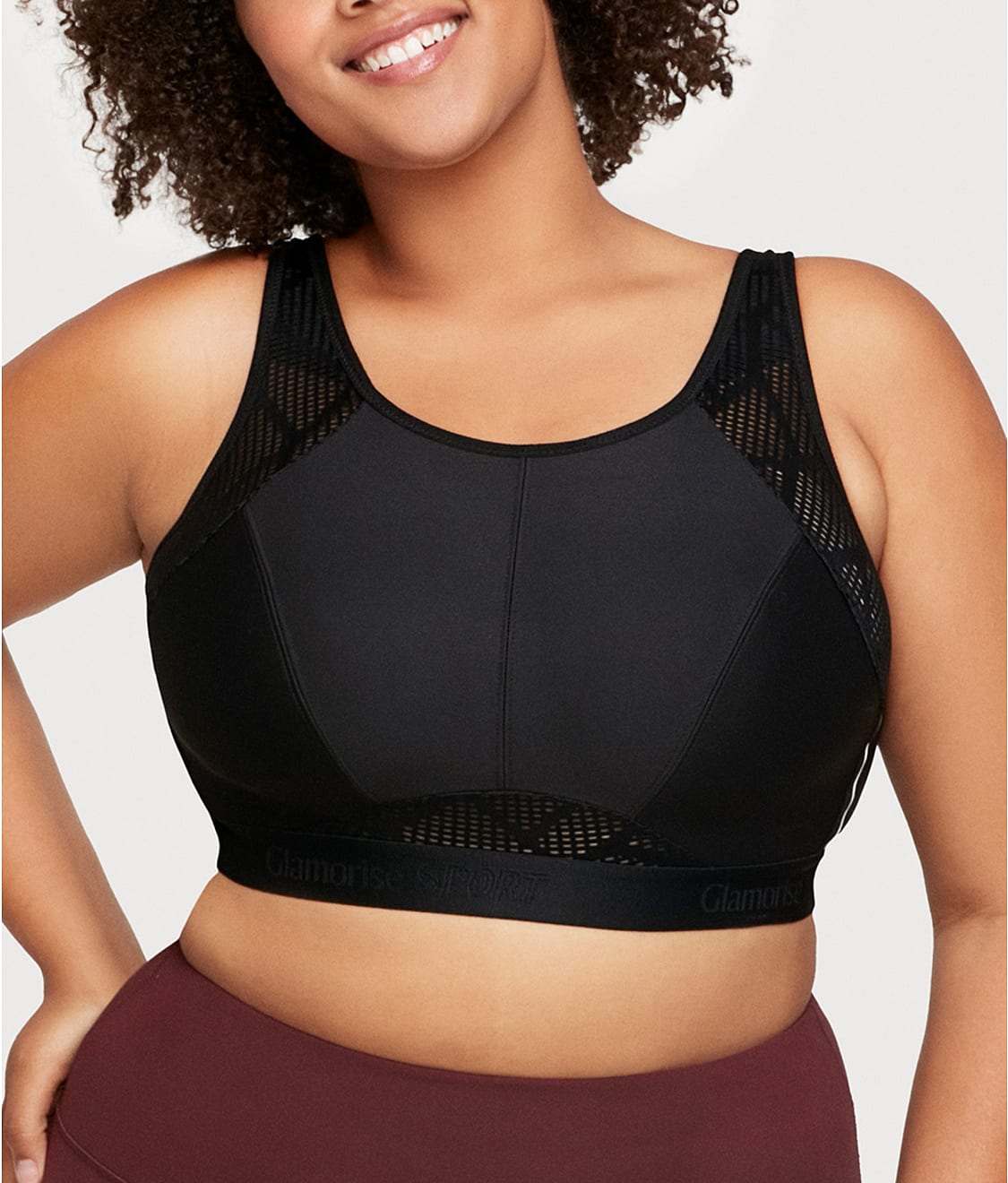No-Sweat Mesh Wire-Free Sports Bra thumbnail 3