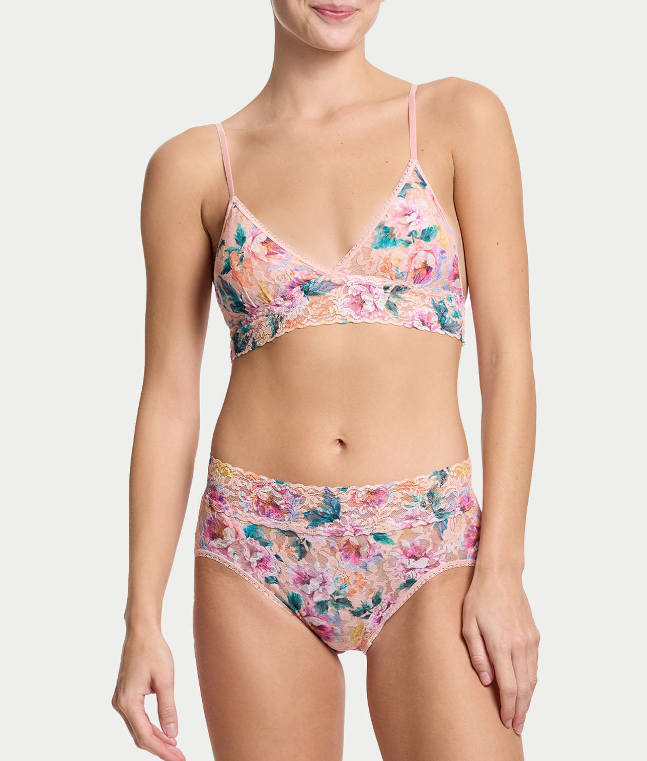 Signature Lace Printed French Brief