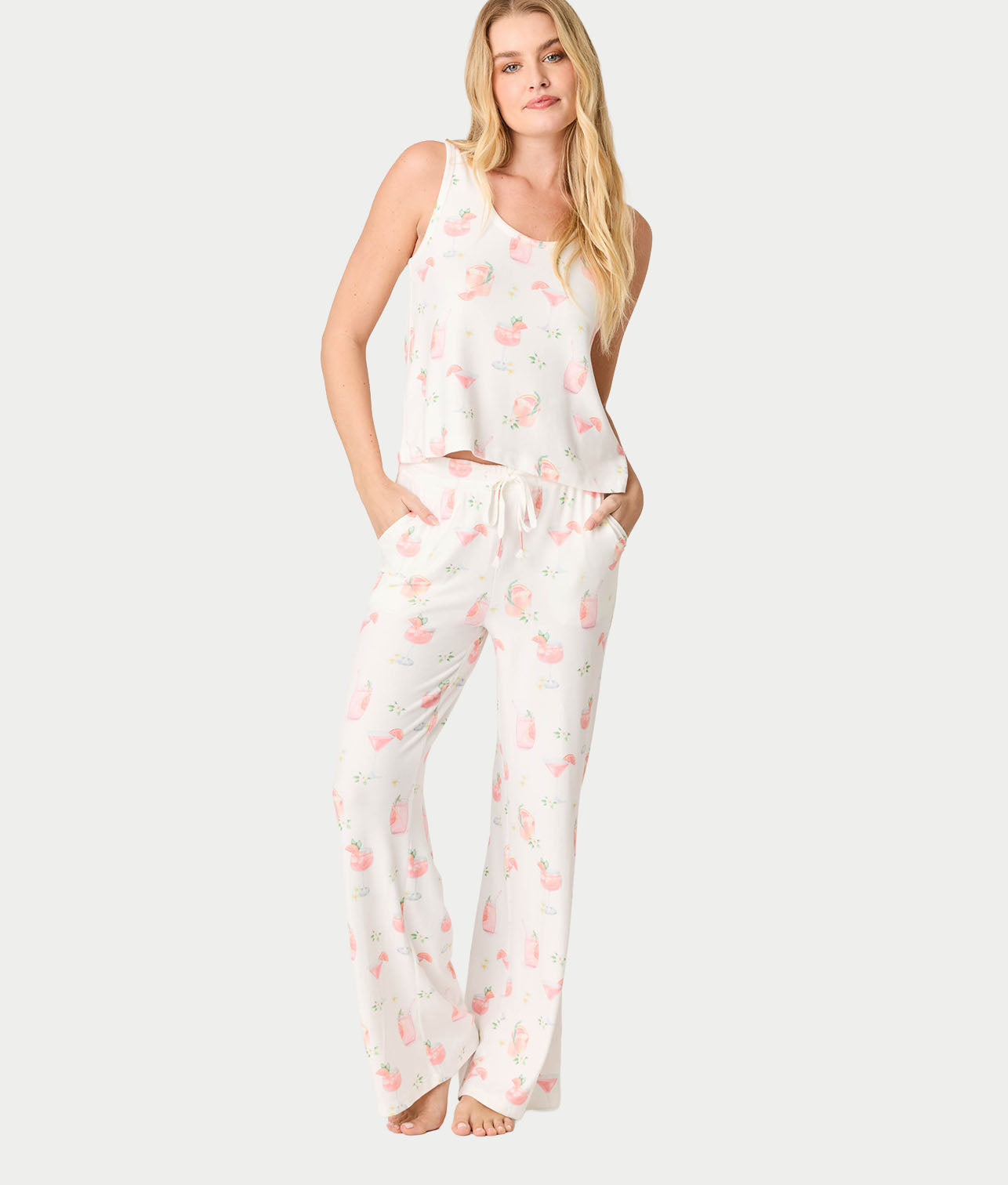 Paloma Mama Sweet Sips Knit Pajama Set