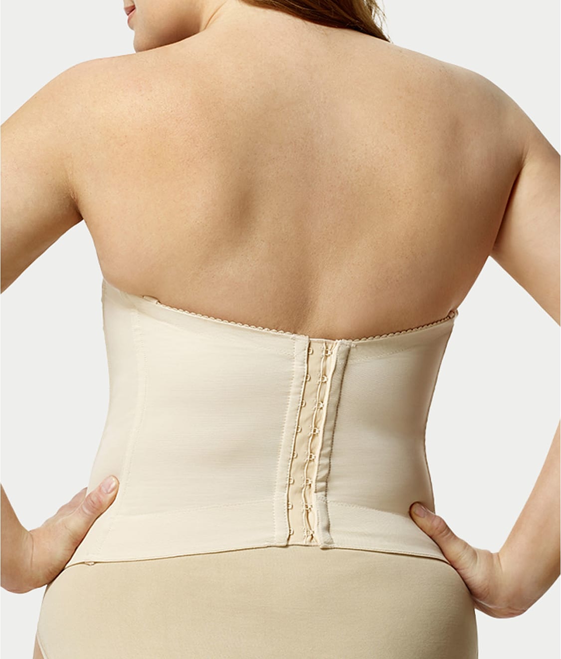 Lace Strapless Longline Bra thumbnail 2