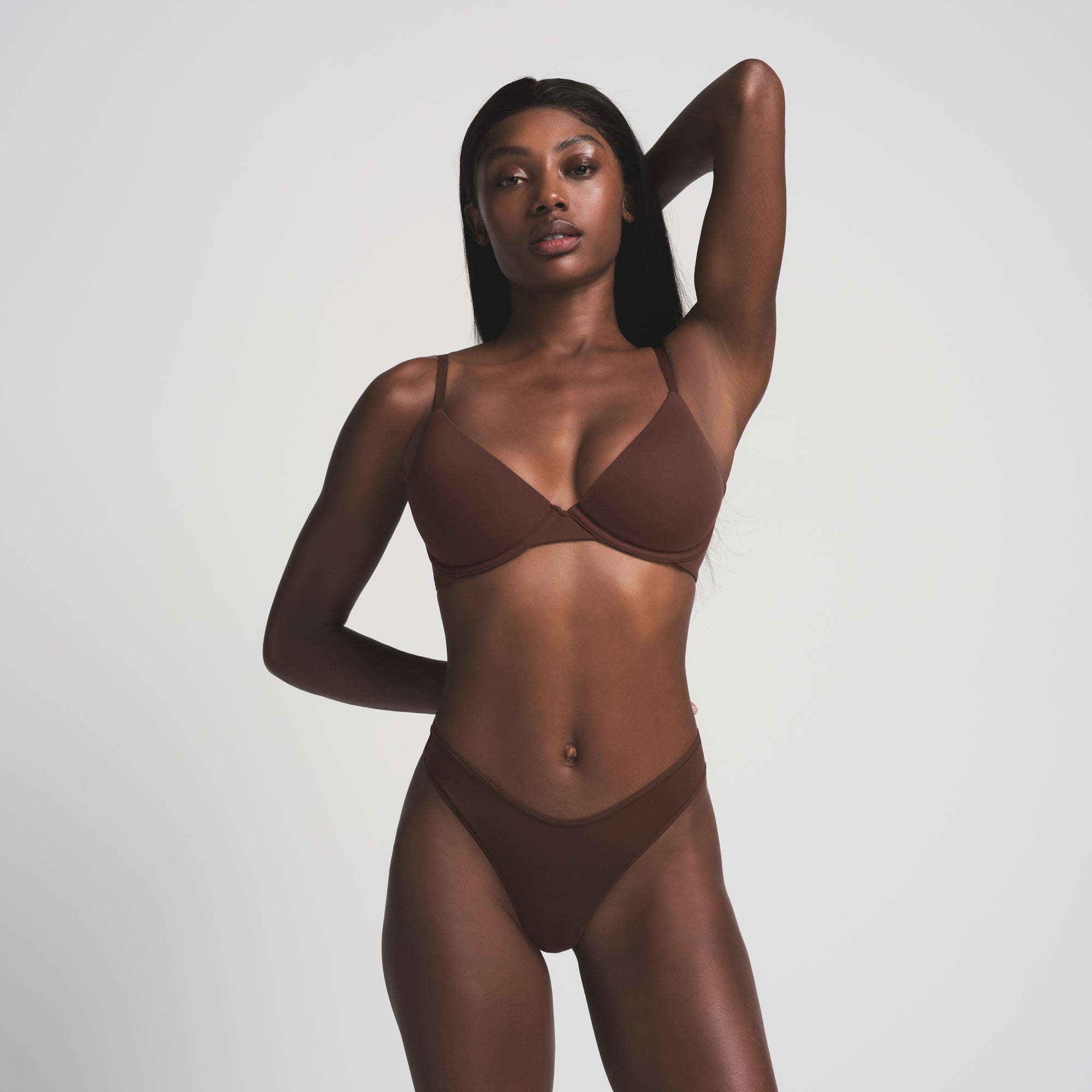 FITS EVERYBODY PLUNGE BRA | COCOA thumbnail 3