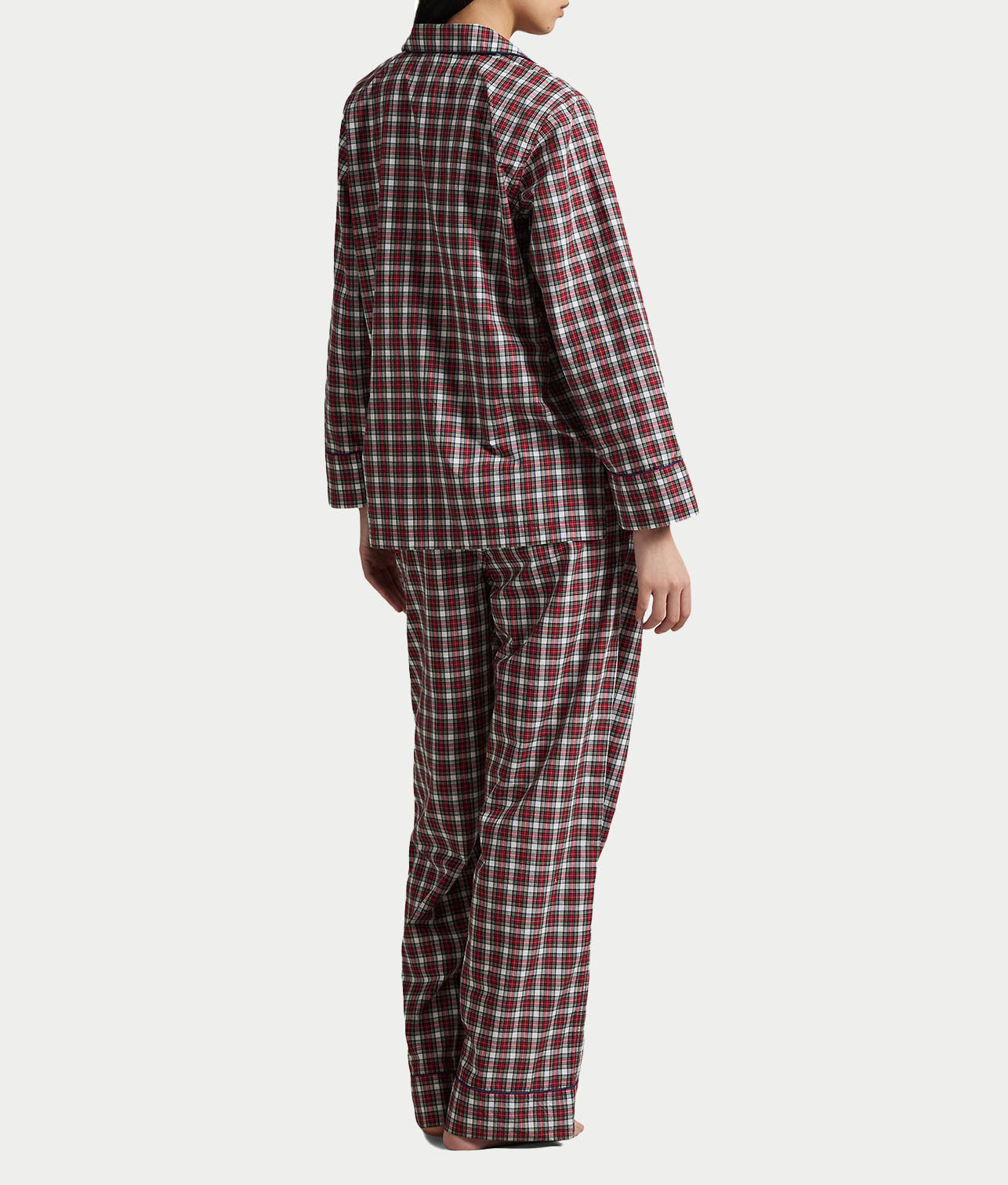 Madison Plaid Woven Twill Pajama Set thumbnail 3