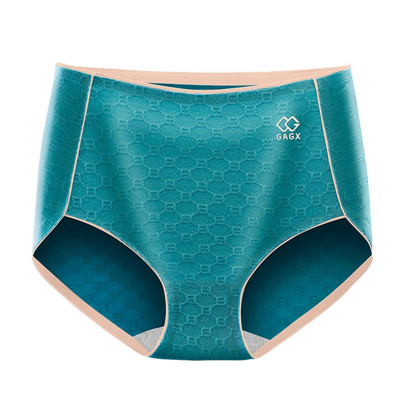 New Seamless High Waist Women's Jacquard Cotton Belly Shirnk Panties thumbnail 2