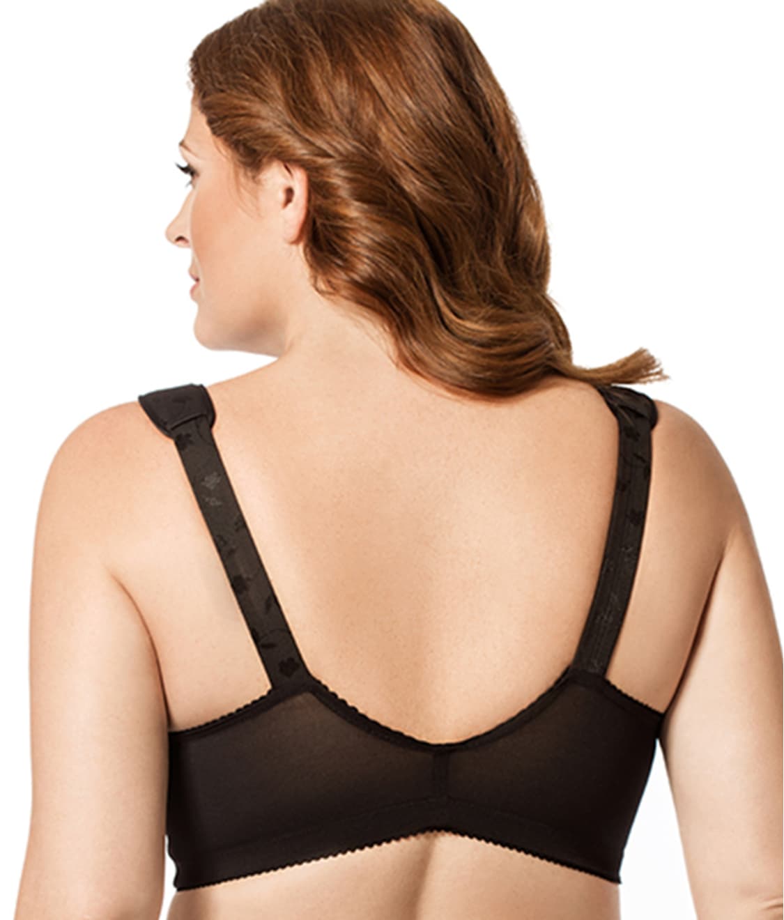 Lexington Jacquard Front-Close Wire-Free Bra thumbnail 2