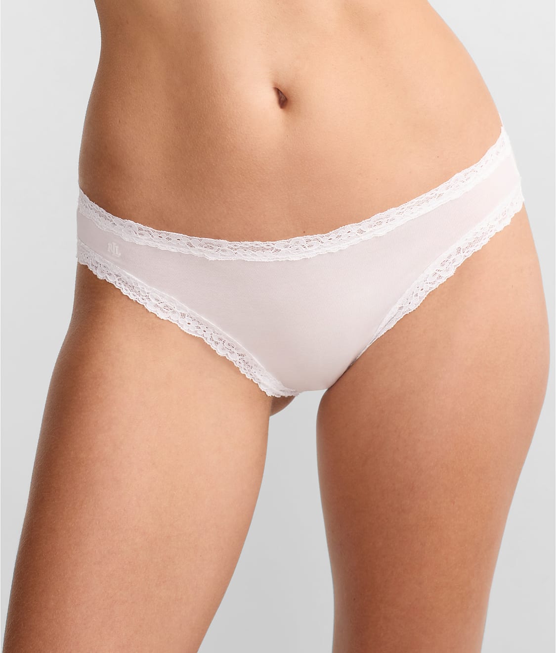 Cotton & Lace Hi-Cut Bikini thumbnail 3