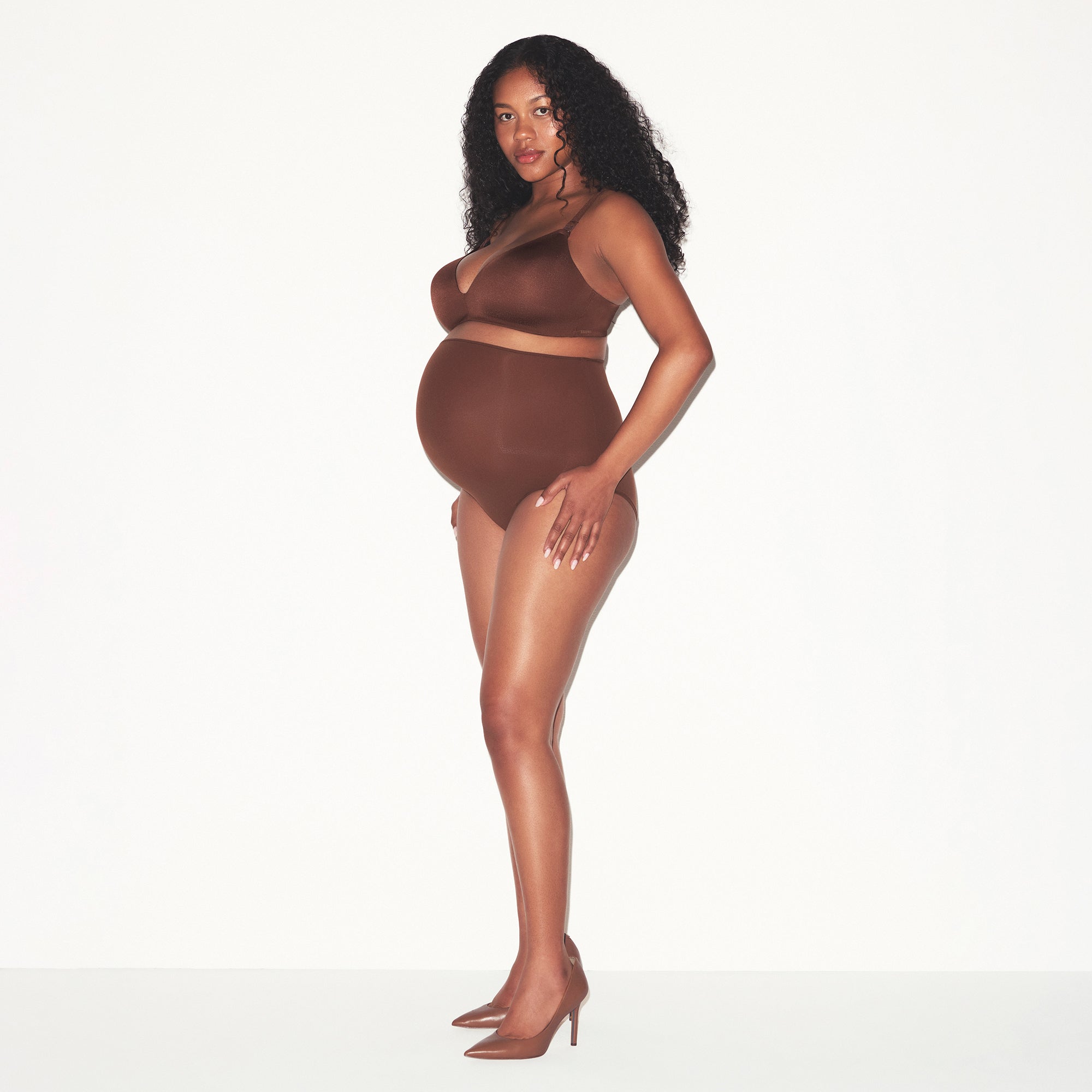 WIRELESS FORM MATERNITY NURSING BRA | COCOA thumbnail 2