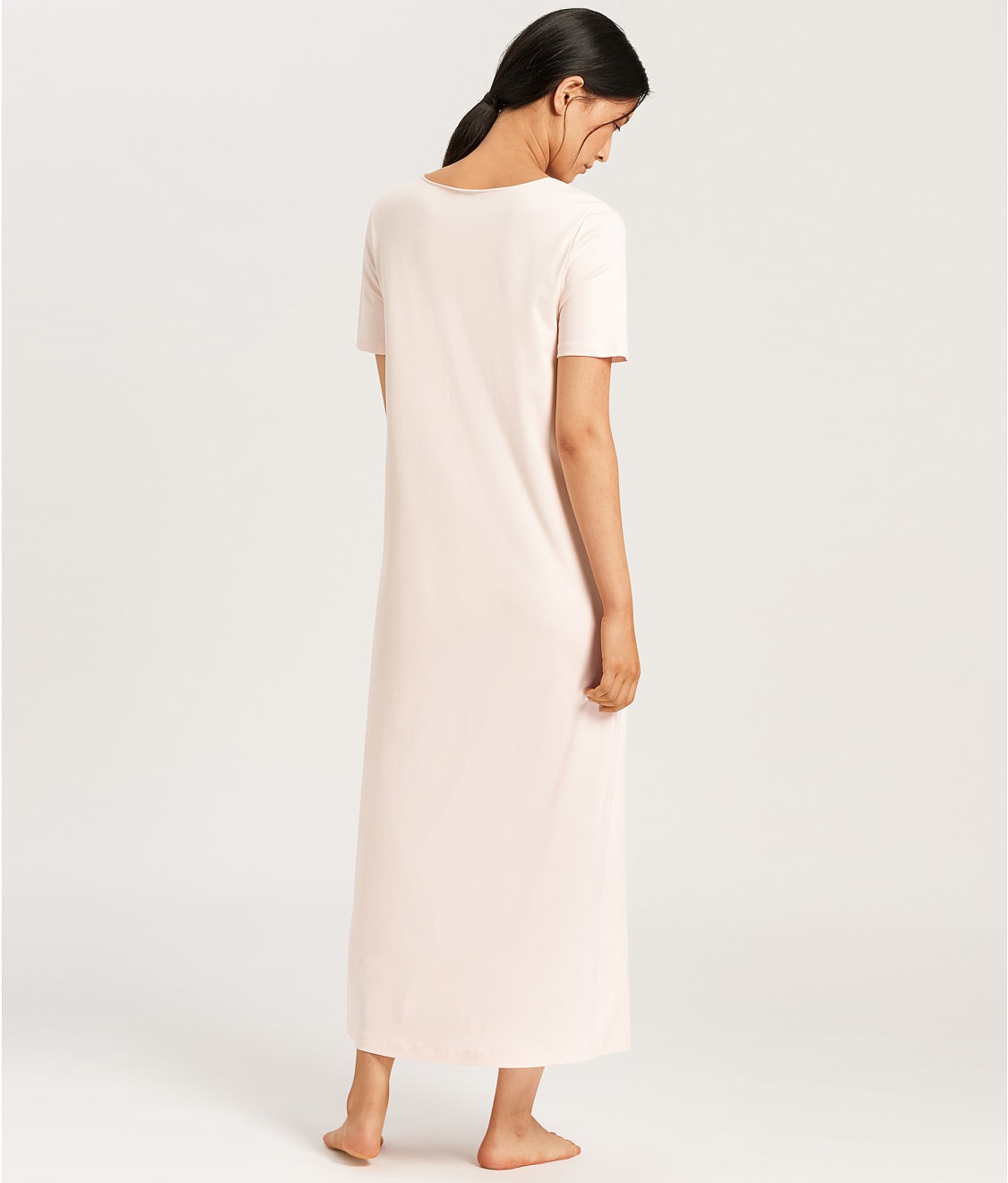 Moments Lace Trim Cotton Nightgown thumbnail 2
