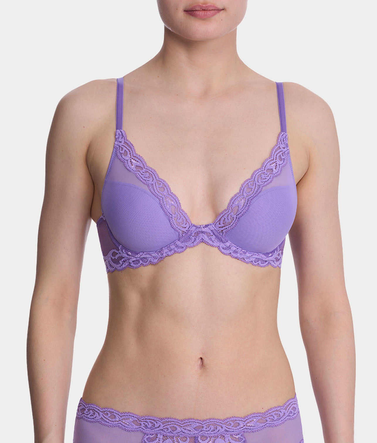 Feathers Plunge Bra