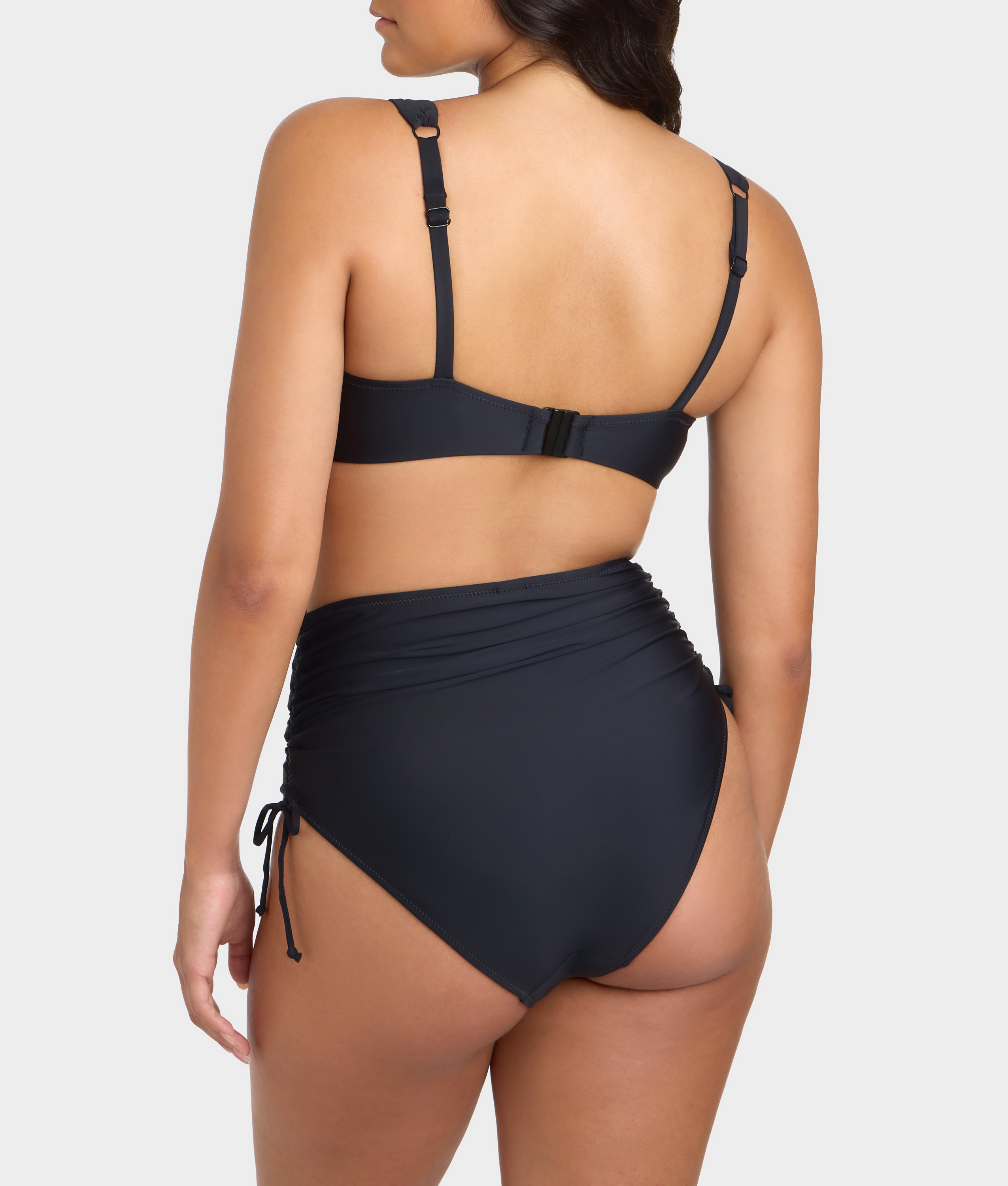 Signature Midi Gather Adjustable Bikini Bottom thumbnail 2